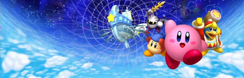 Banner of Kirby's Adventure Wii