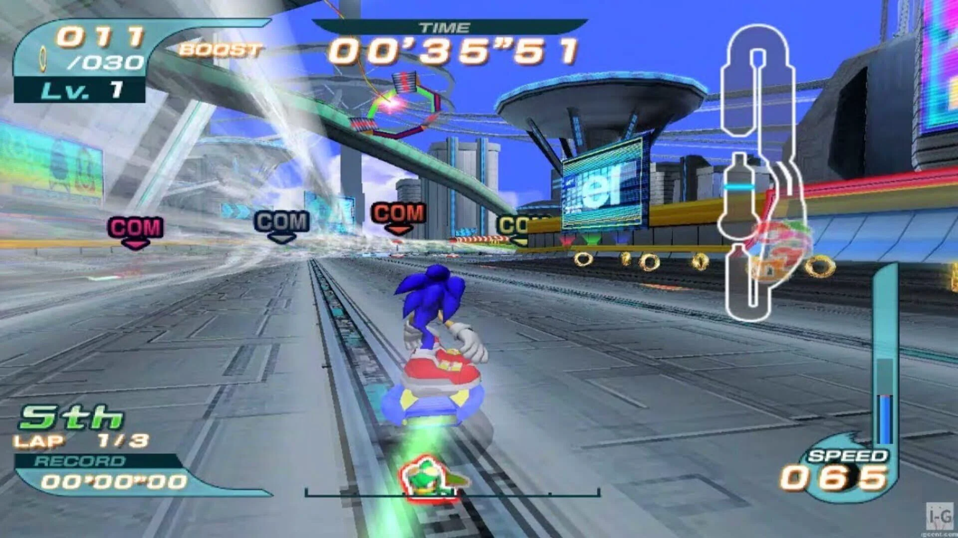 Banner of Sonic Riders