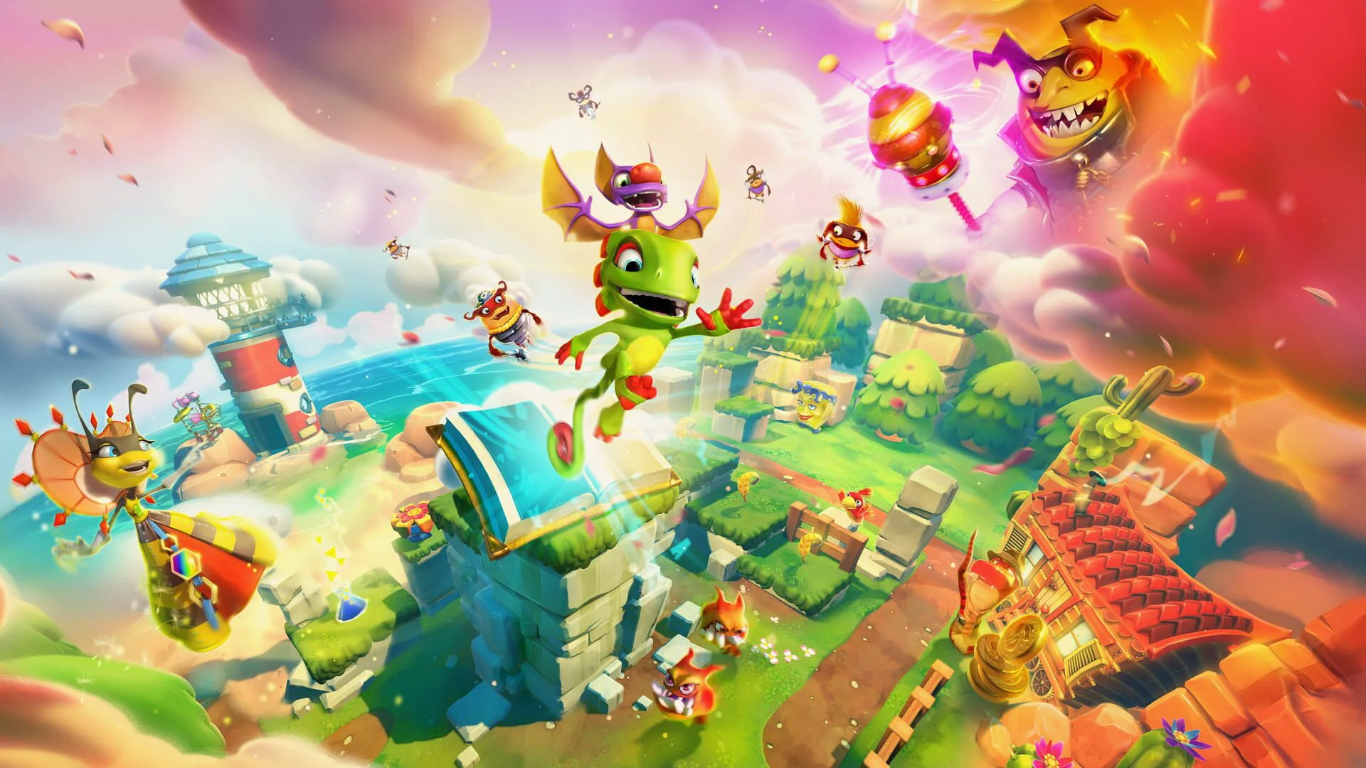 Banner of Yooka-Laylee and the Impossible Lair