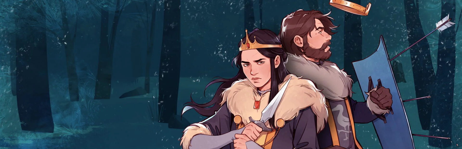 Banner of Yes, Your Grace: Snowfall