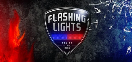 Banner of Flashing Lights - Police, Firefighting, Emergency Services (EMS) Simulator
