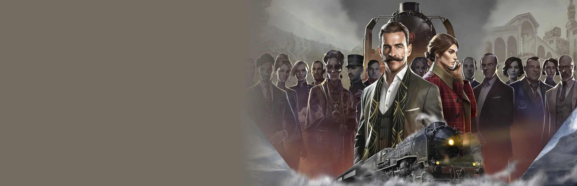 Banner of Agatha Christie - Murder on the Orient Express