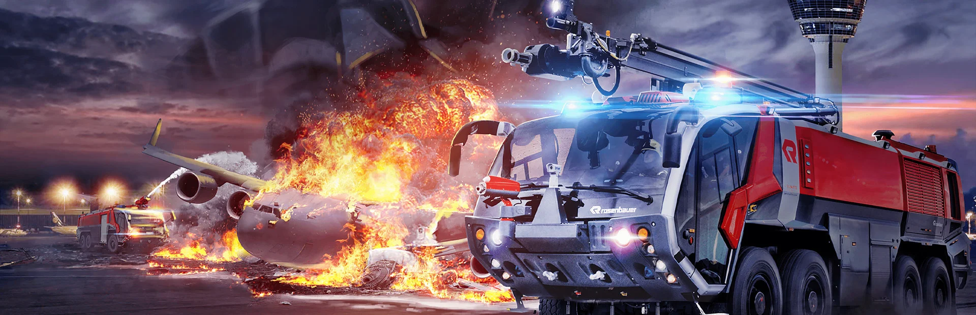 Banner of Airport Firefighters - The Simulation