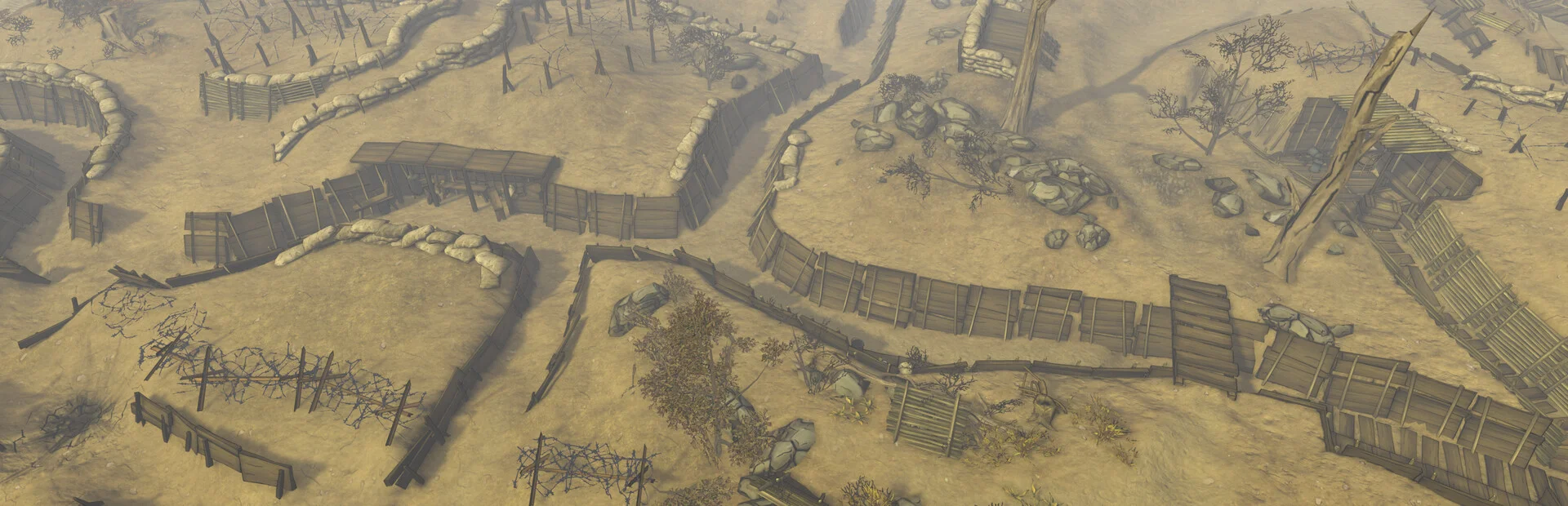 Banner of All Quiet in the Trenches