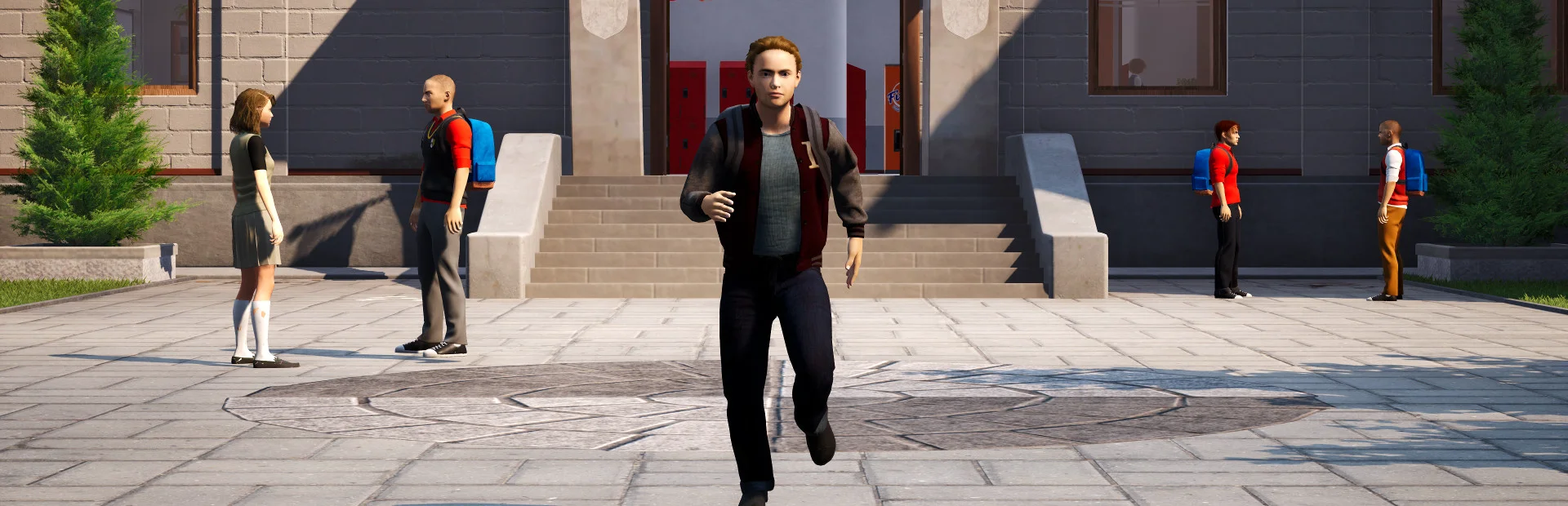 Banner of Bad Guys at School