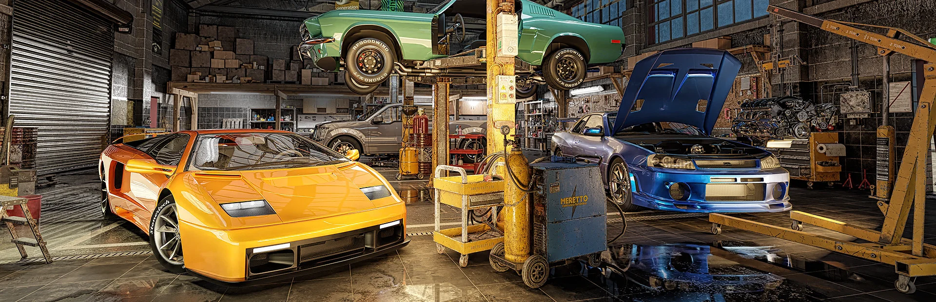 Banner of Car Mechanic Simulator 2021