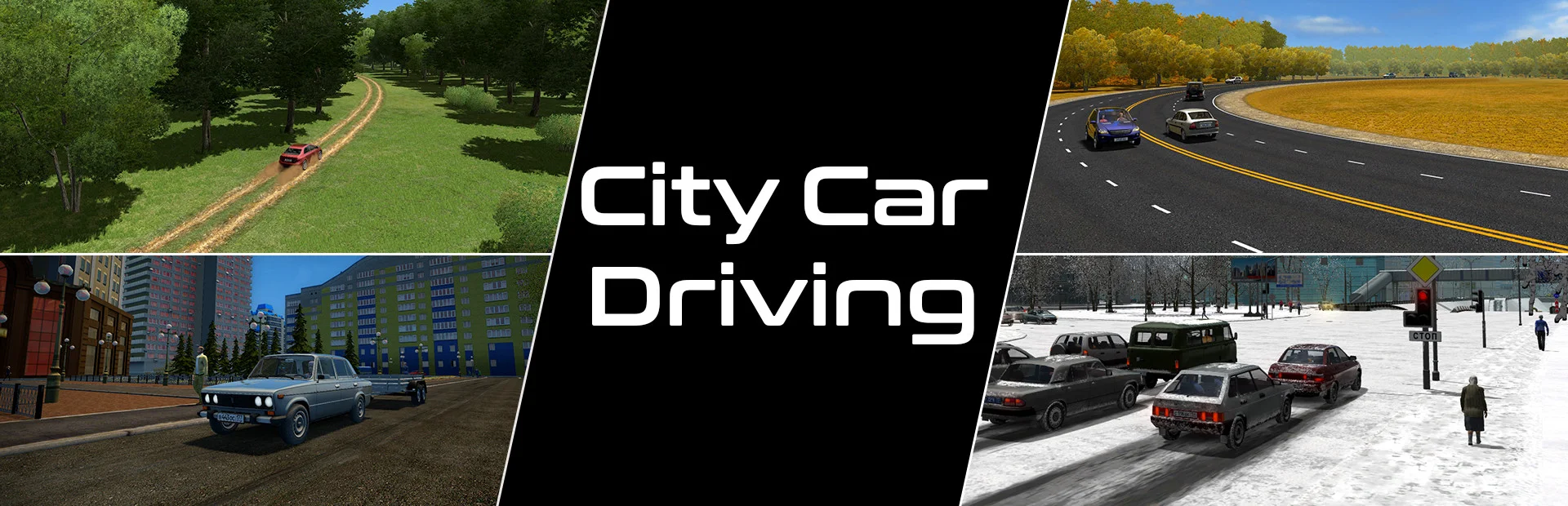 Banner of City Car Driving