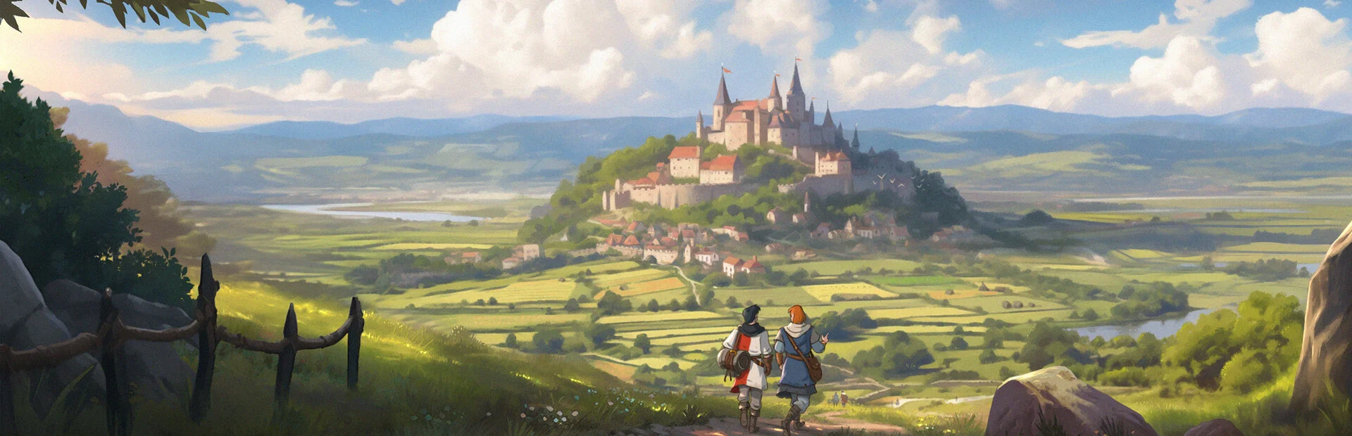 Banner of City Tales - Medieval Era