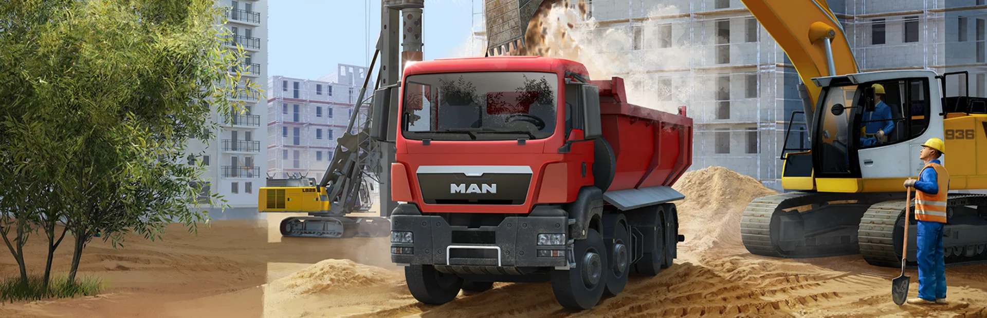 Banner of Construction Simulator 2015