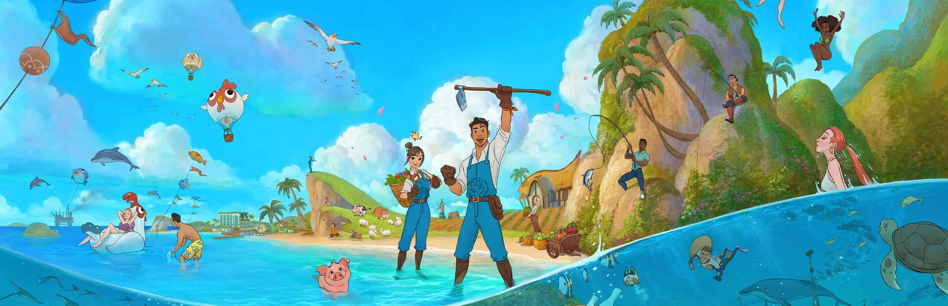 Banner of Coral Island