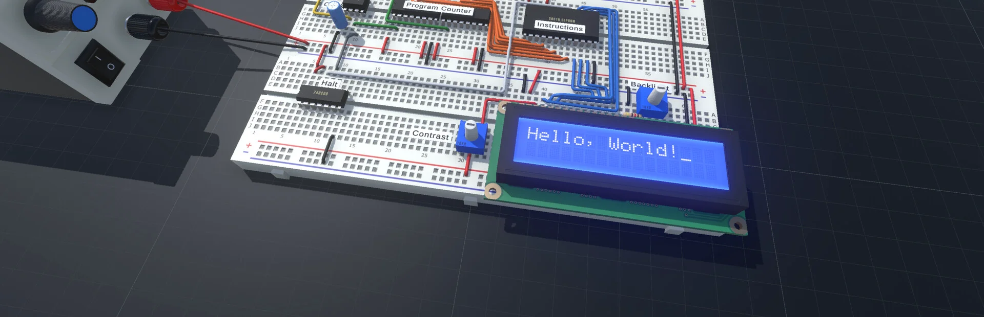 Banner of CRUMB Circuit Simulator