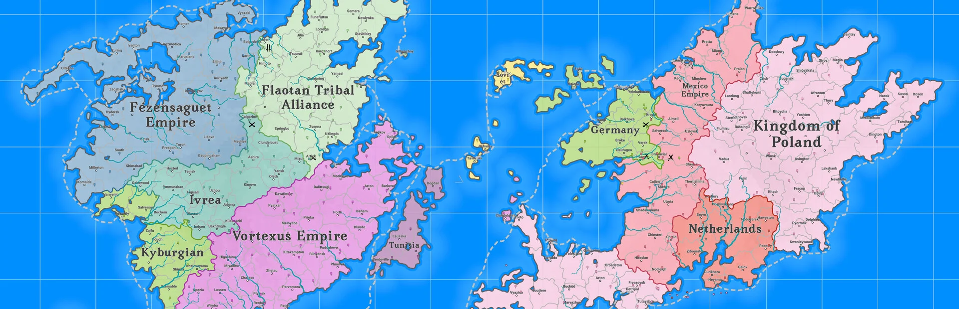 Banner of Fantasy Map Simulator