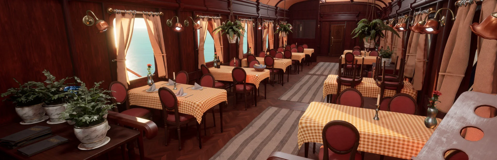 Banner of First Class Escape: The Train of Thought