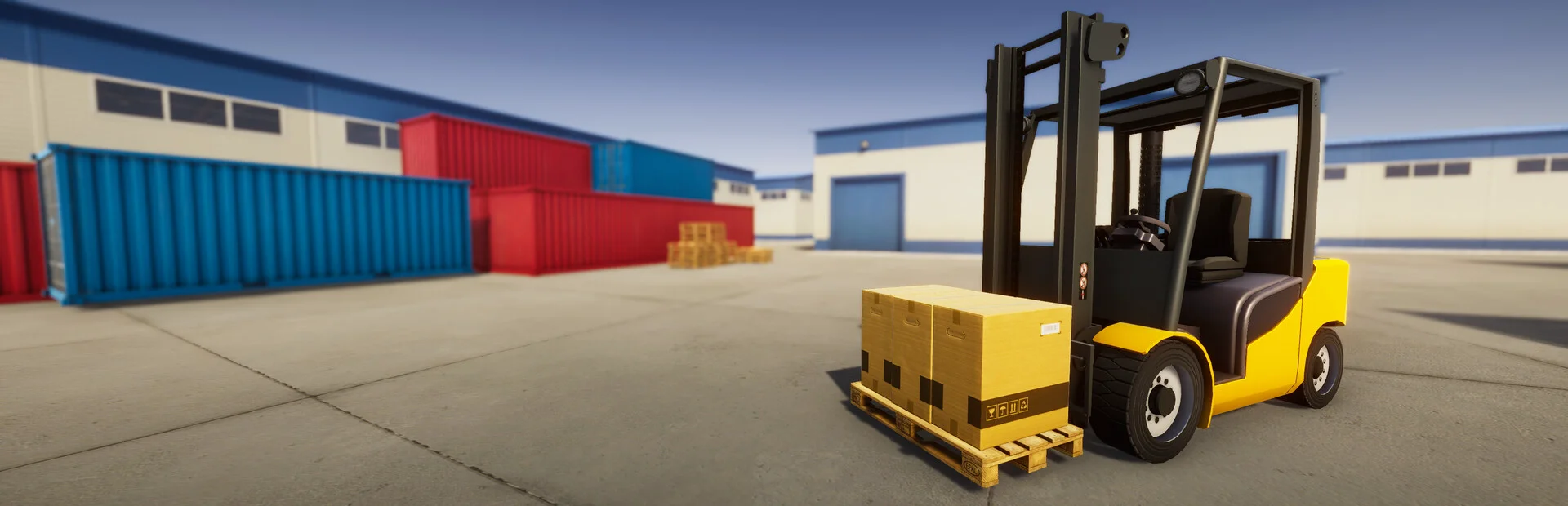 Banner of Forklift Simulator 2023