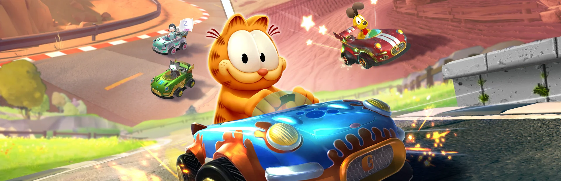 Banner of Garfield Kart - Furious Racing