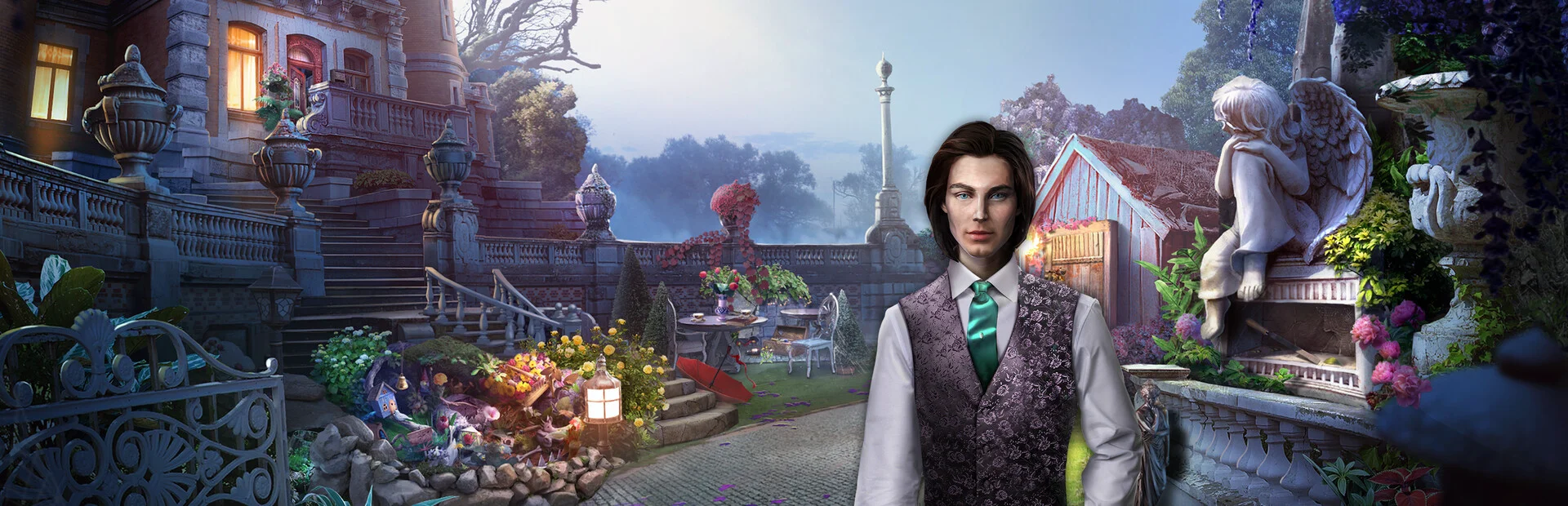 Banner of Grim Tales: The Time Traveler