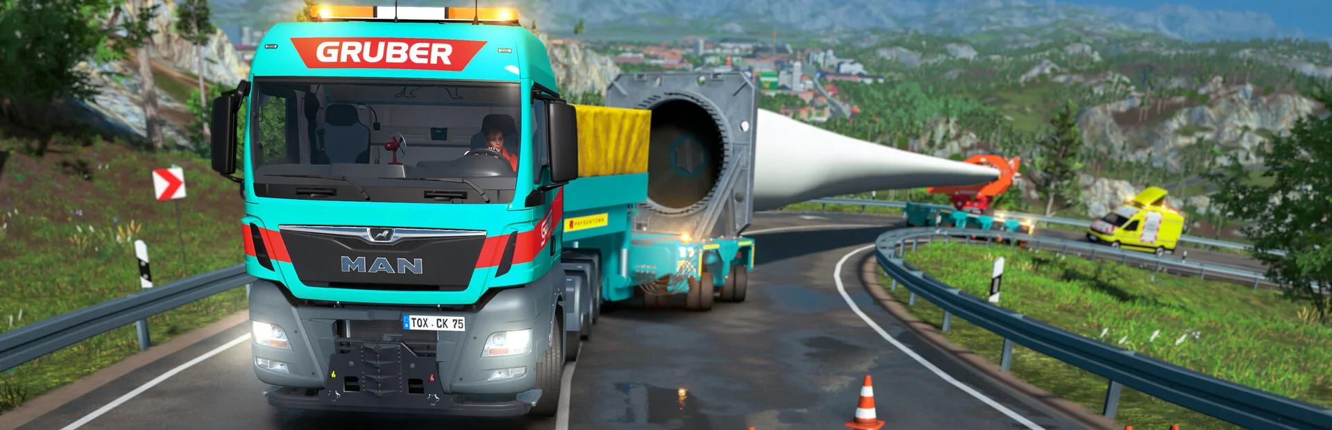 Banner of Heavy Cargo - The Truck Simulator