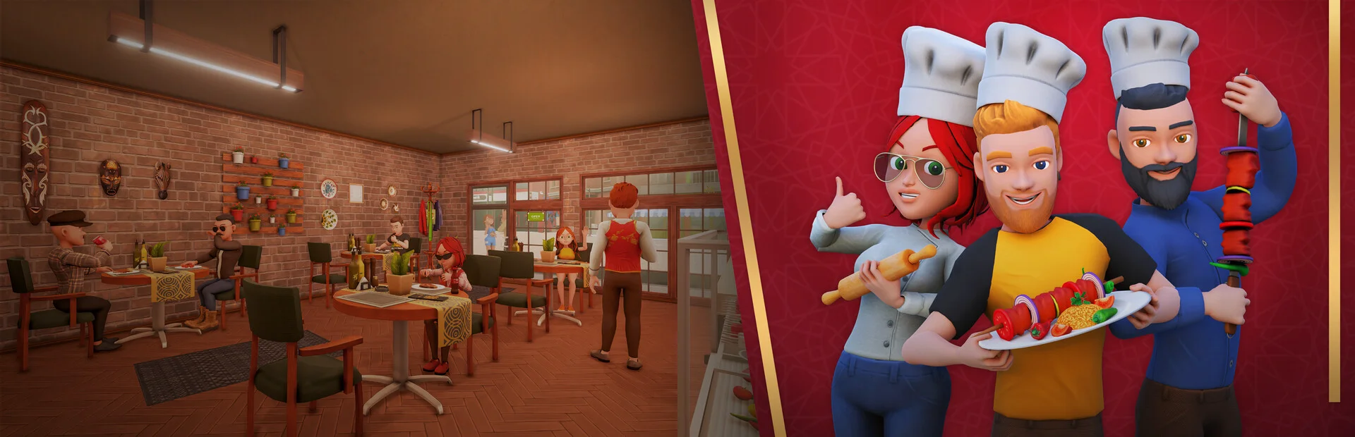 Banner of Kebab Chefs! - Restaurant Simulator