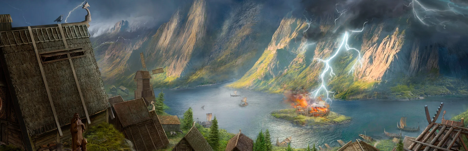 Banner of Land of the Vikings