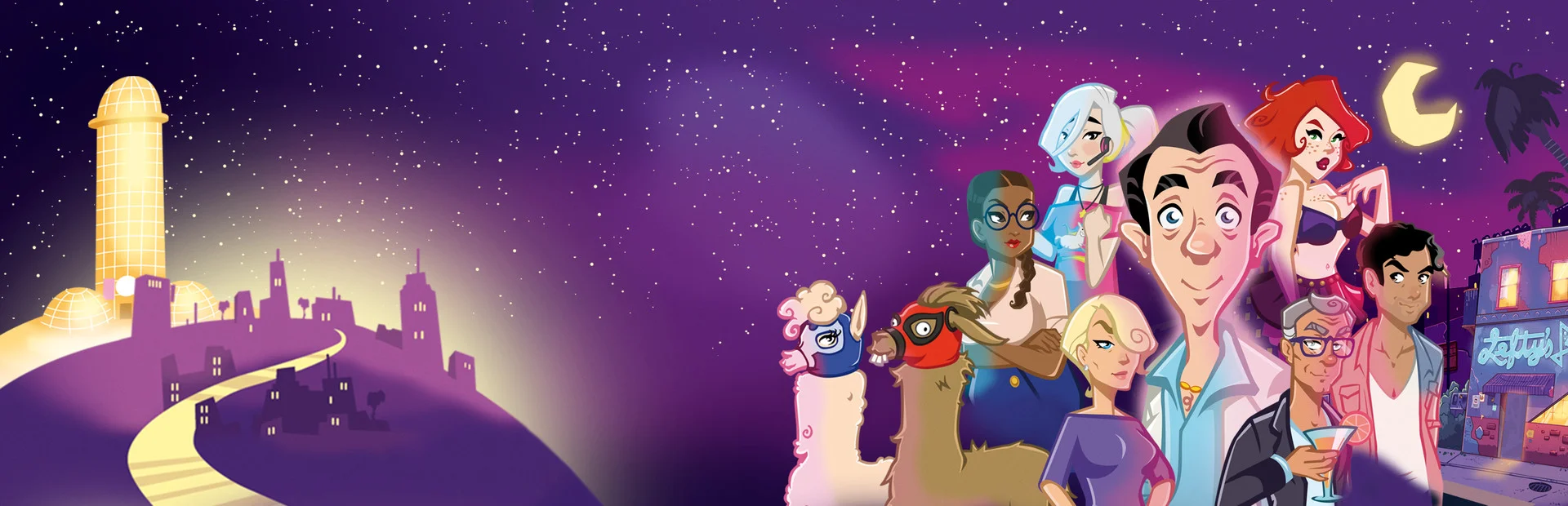 Banner of Leisure Suit Larry - Wet Dreams Don't Dry