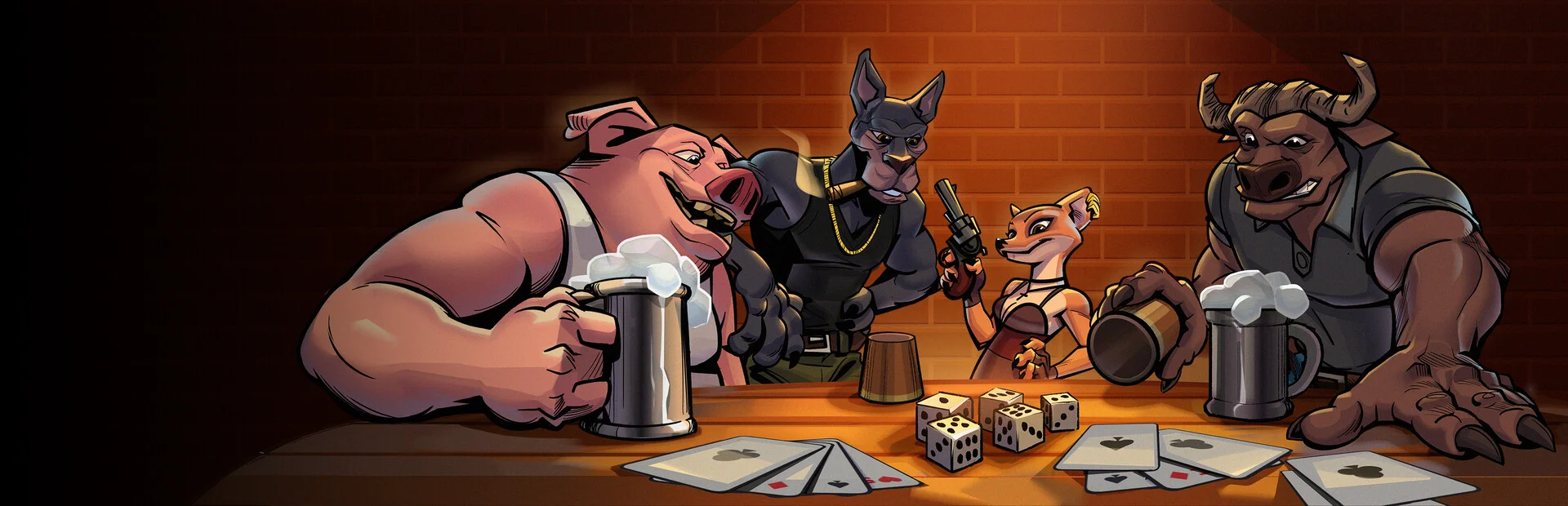 Banner of Liar's Bar