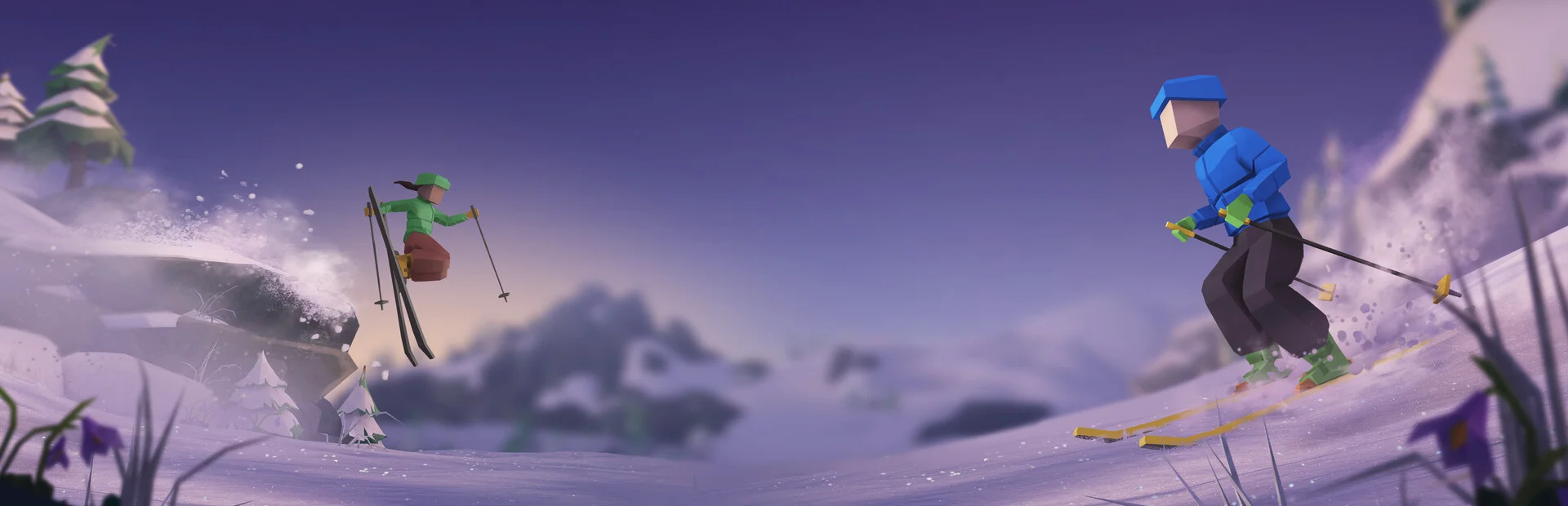 Banner of Lonely Mountains: Snow Riders