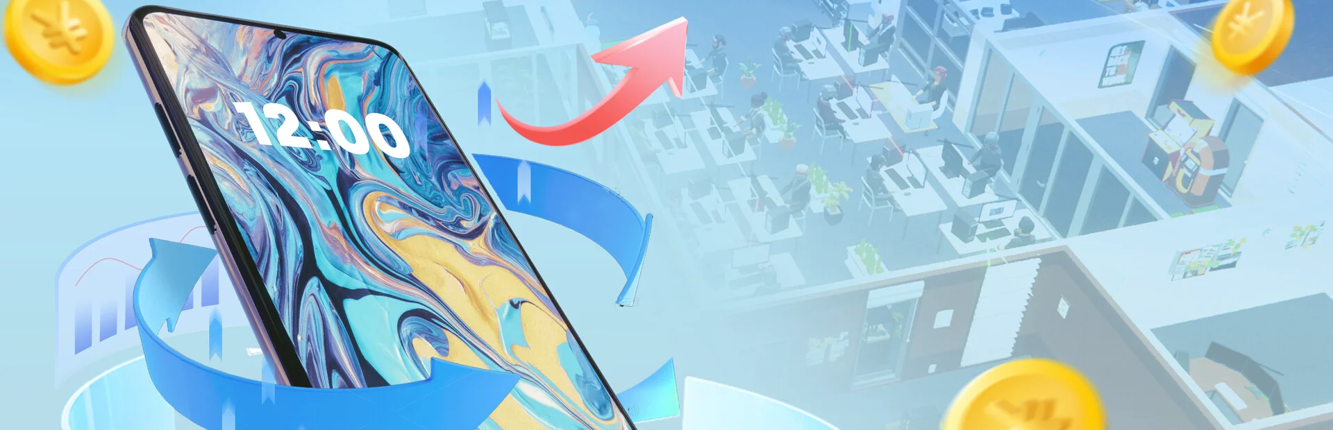 Banner of Mad Smartphone Tycoon