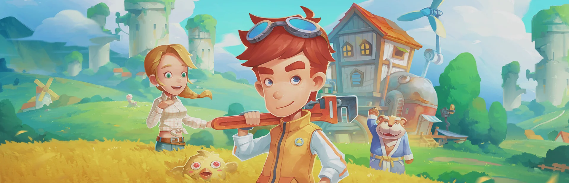 Banner of My Time at Portia