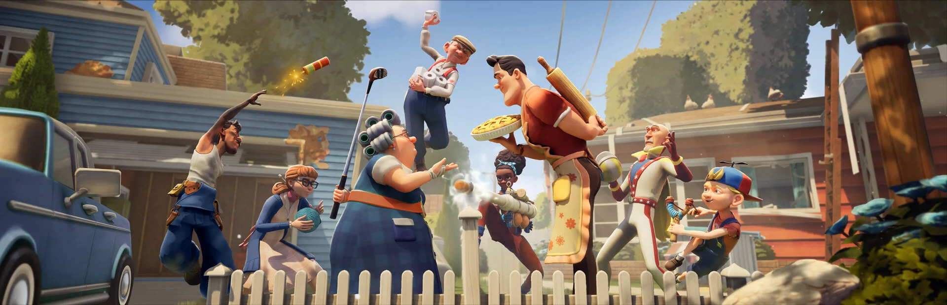 Banner of Neighbors: Suburban Warfare