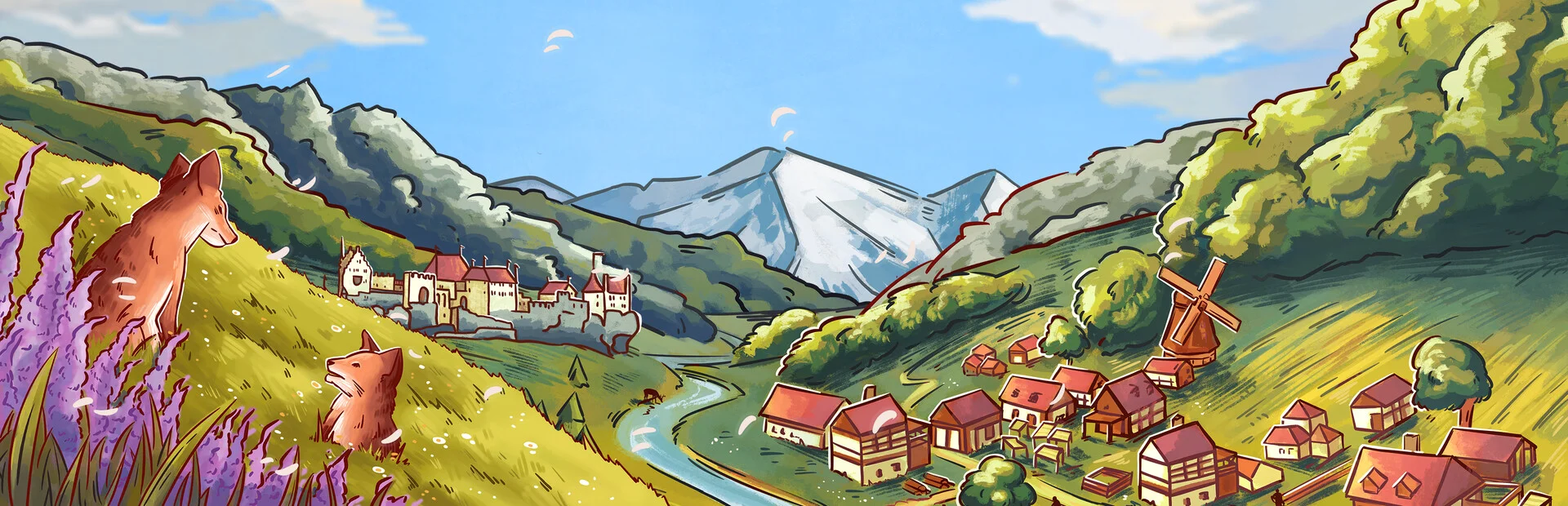 Banner of Of Life and Land