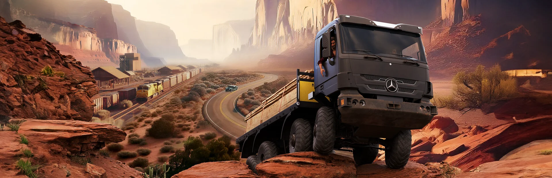 Banner of Offroad Truck Simulator: Heavy Duty Challenge®