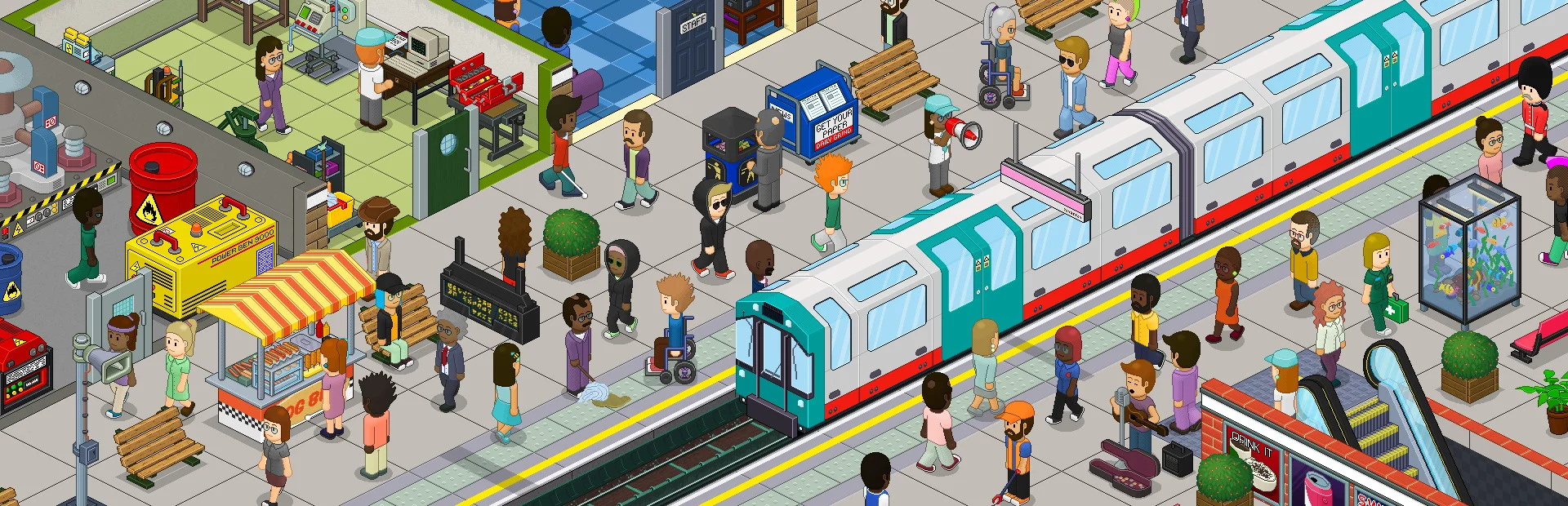 Banner of Overcrowd: A Commute 'Em Up