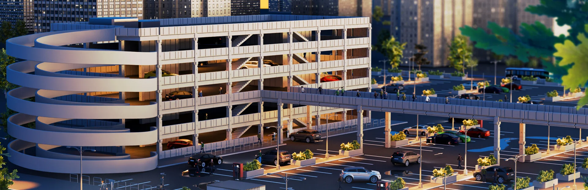 Banner of Parking World: Build & Manage