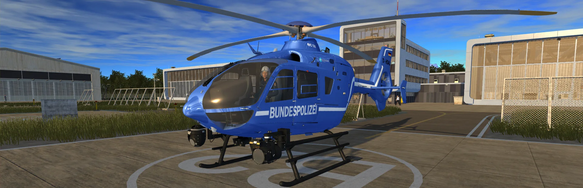 Banner of Police Helicopter Simulator