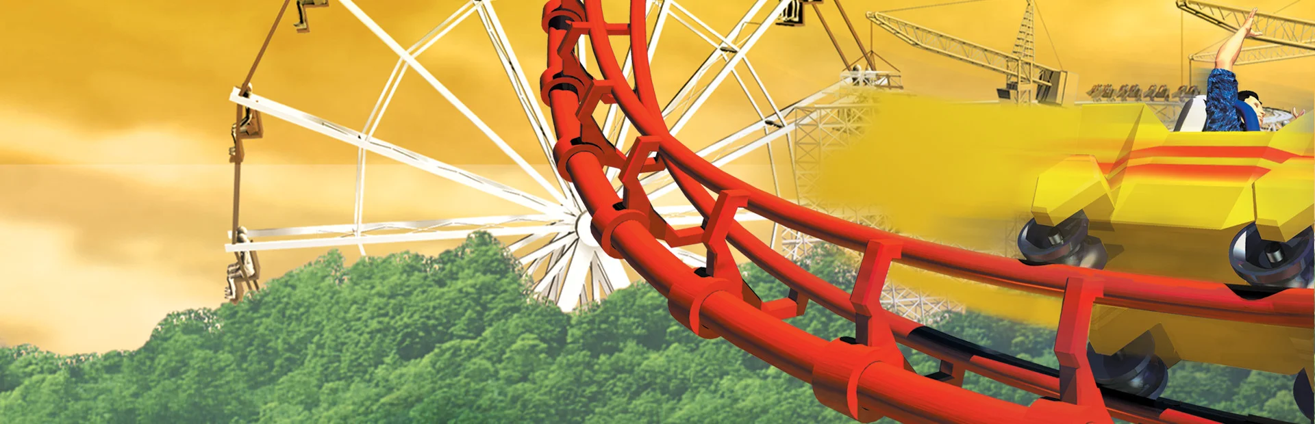 Banner of RollerCoaster Tycoon®: Deluxe