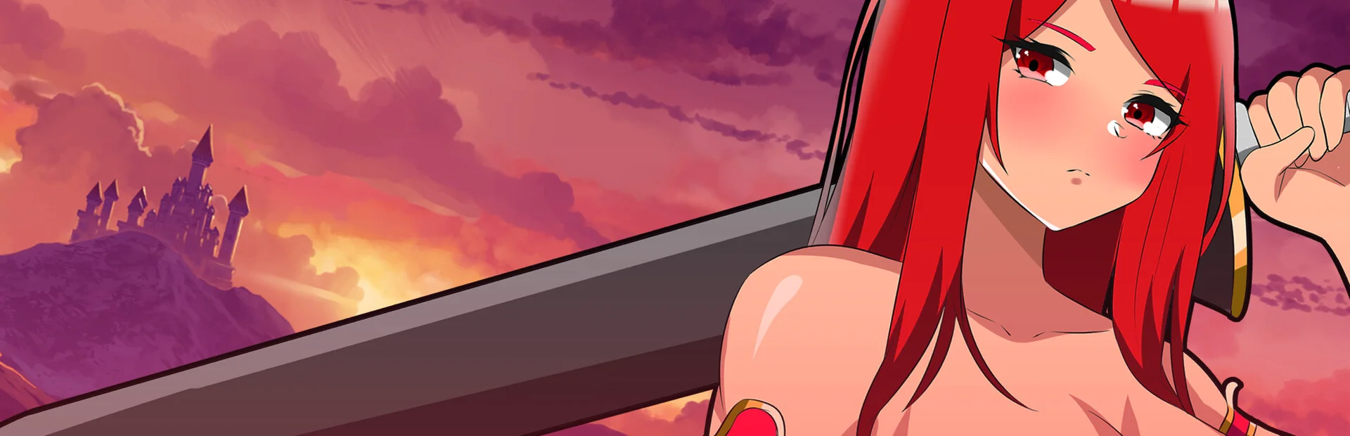 Banner of Scarlet Maiden