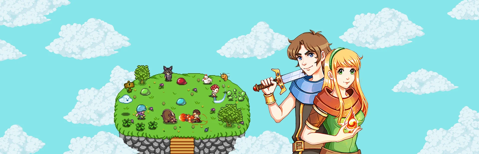 Banner of Secrets of Grindea