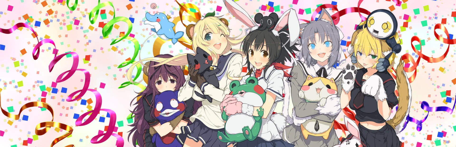 Banner of SENRAN KAGURA Peach Ball