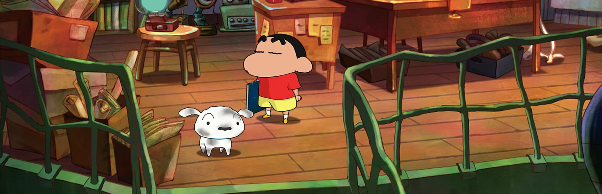 Banner of Shin chan: Shiro and the Coal Town