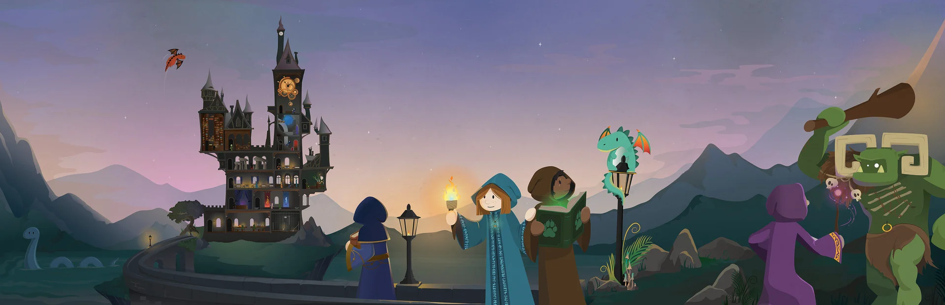 Banner of Spellcaster University