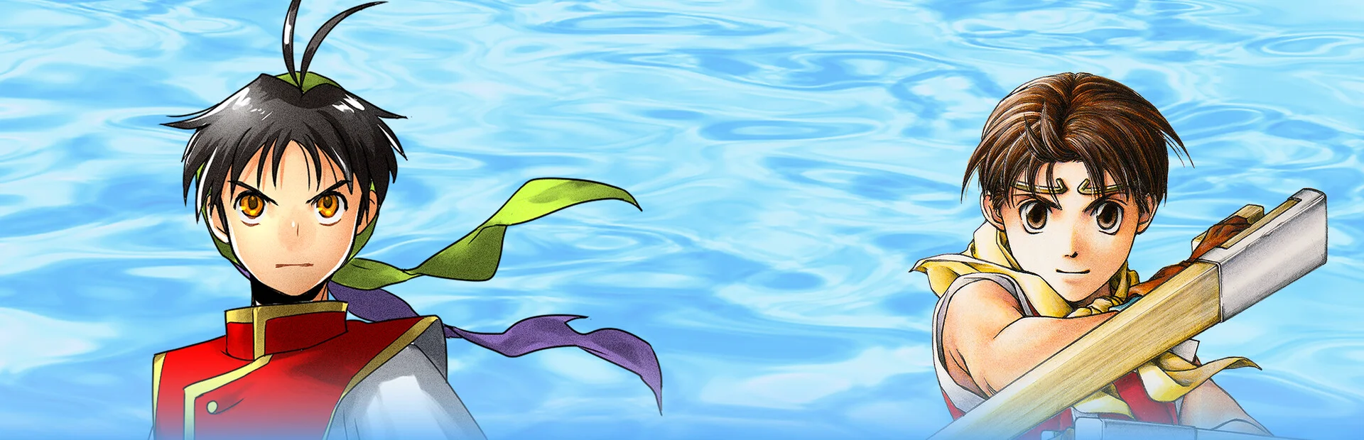 Banner of Suikoden I&II HD Remaster Gate Rune and Dunan Unification Wars