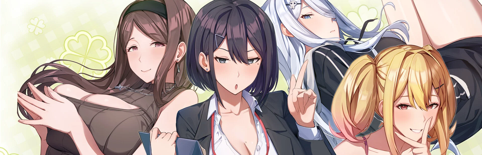 Banner of Summer Clover