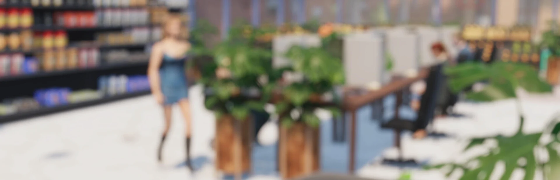 Banner of Supermarket & Internet Cafe Simulator