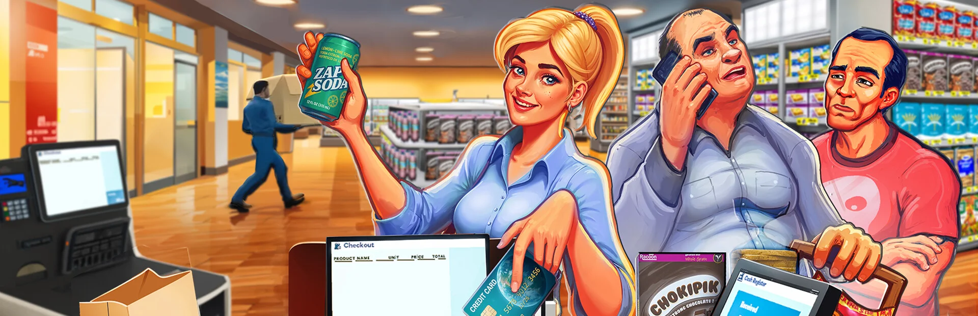 Banner of Supermarket Simulator