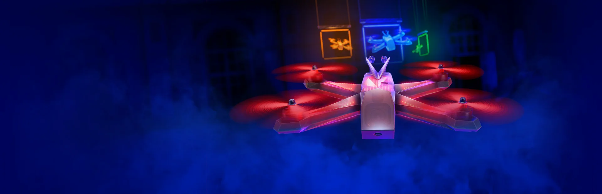 Banner of The Drone Racing League Simulator