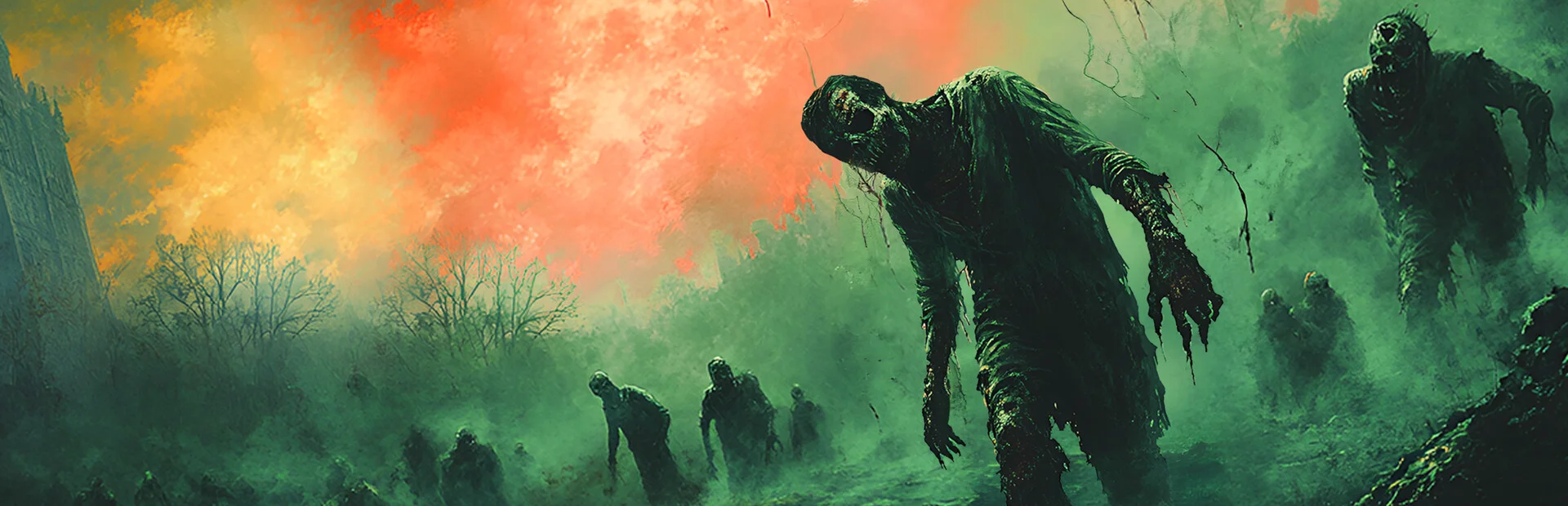 Banner of The Living Remain