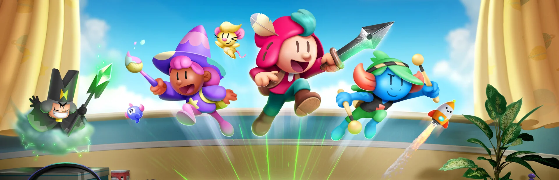 Banner of The Plucky Squire