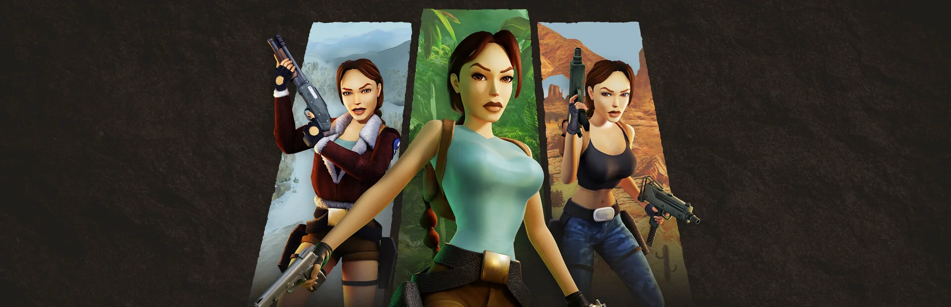 Banner of Tomb Raider I-III Remastered Starring Lara Croft