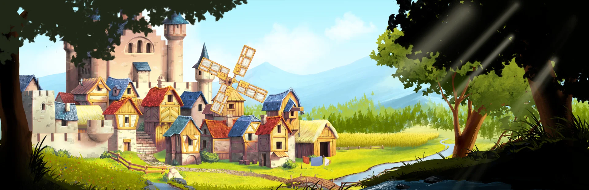 Banner of Townsmen - A Kingdom Rebuilt