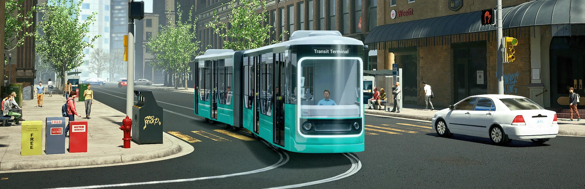 Banner of Tram Simulator Urban Transit